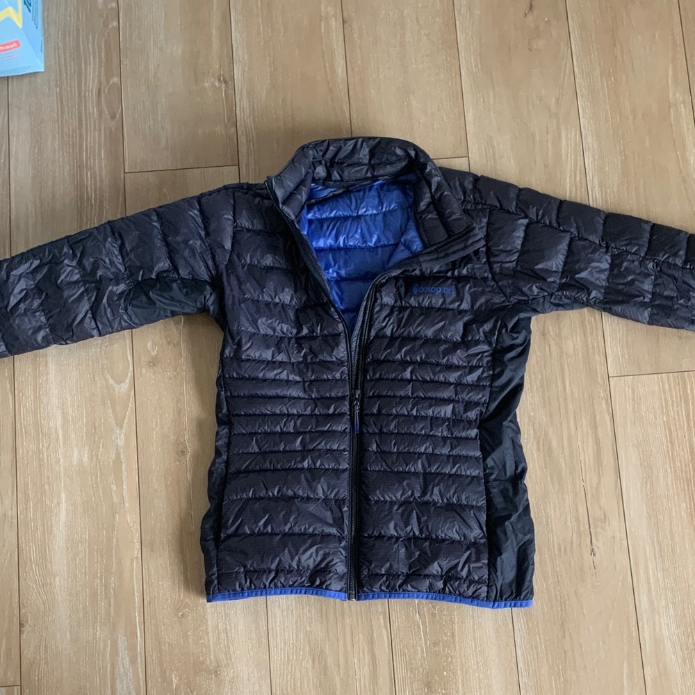 Cotopaxi womens down jacket.